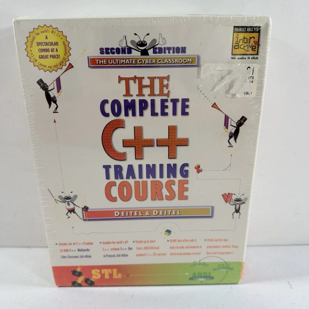 The Complete C++ Training Course 2nd Edition Deitel &‎ Deitel NEW SELAED